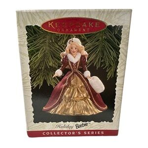 Hallmark Keepsake Ornament‎ ‘Holiday Barbie’ 1996